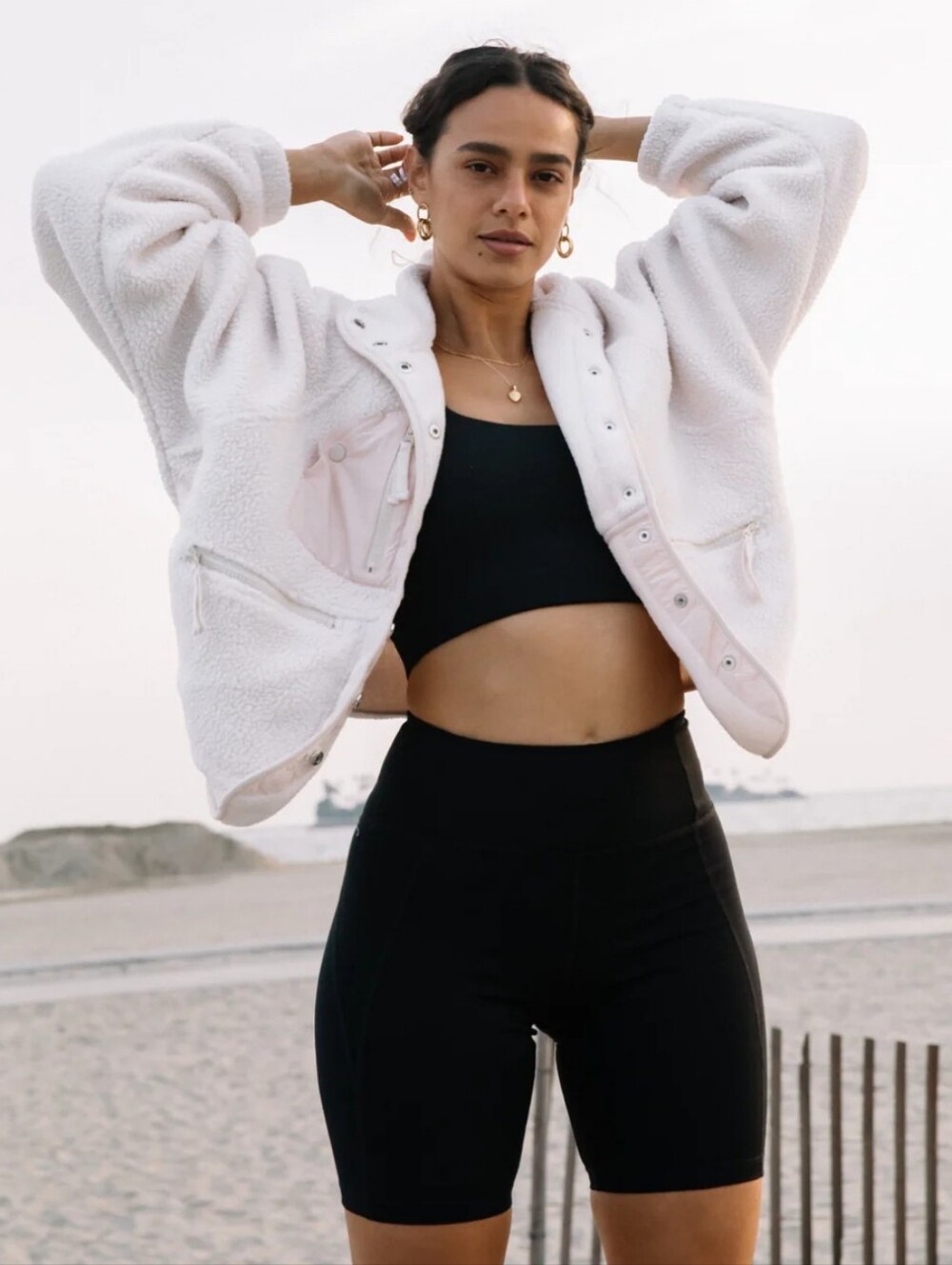 Free People Movement Hit The Slopes Fleece Jacket